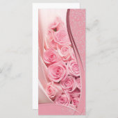 ピンクのバラ (正面/裏面)