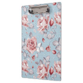 ピンクのバラ2の優雅の壁紙パターン クリップボード (左)