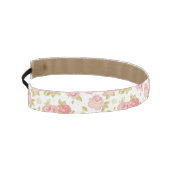 ピンクのバラ3の優雅の壁紙パターン アスレチックヘッドバンド (左)