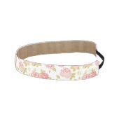 ピンクのバラ3の優雅の壁紙パターン アスレチックヘッドバンド (右)