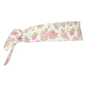 ピンクのバラ3の優雅の壁紙パターン タイヘッドバンド (回転270)