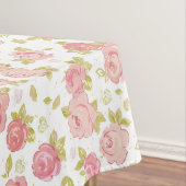 ピンクのバラ3の優雅の壁紙パターン テーブルクロス (インサイチュ)