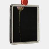 ピンクのバラ3 メタルオーナメント (右)