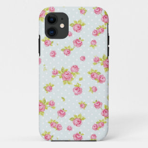 ピンクのバラ4の優雅の壁紙パターン iPhone 11 ケース