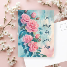 ピンクのバラ ごめんなさい お悔やみ申し上げます