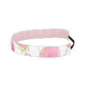 ピンクのバラ アスレチックヘッドバンド (右)