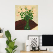 ピンクのバラ – アメリカのファインアートポスター ポスター (ホームオフィス)