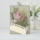 ピンクのバラ カード (スタンド正面)