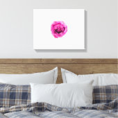 ピンクのバラ キャンバスプリント (インサイチュ (寝室))
