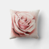 ピンクのバラ クッション (裏面)