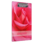 ピンクのバラ クリップボード (右)