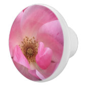 ピンクのバラ セラミックノブ (右)