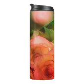 ピンクのバラ タンブラー (回転右)