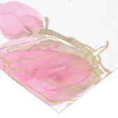 ピンクのバラ テーブルクロス (アングル)