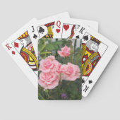 ピンクのバラ トランプ (裏面)