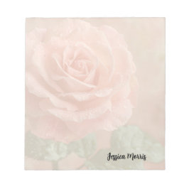 ピンクのバラ ノートパッド