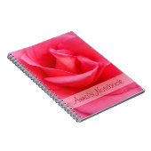 ピンクのバラ ノートブック (右側)