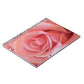 ピンクのバラ ノートブック (左側)