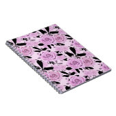 ピンクのバラ ノートブック (右側)