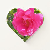 ピンクのバラ ノートブック (裏面)