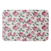 ピンクのバラ バスマット (正面)