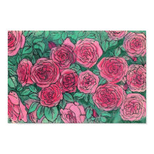 ピンクのバラ、バラフラワーズガーデンフローラアートスケッチ