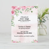 ピンクのバラ&バース セーブザデート (スタンド正面)