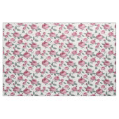 ピンクのバラ ファブリック (ヤード)