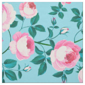 ピンクのバラ ファブリック (見本)