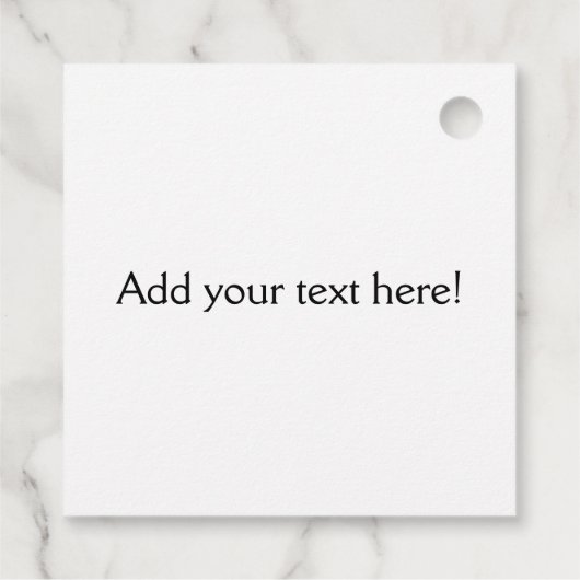 ピンクのバラ フェイバータグ (裏面)