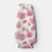 ピンクのバラ ボトルクーラー (正面)