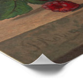 ピンクのバラ ポスター (角)