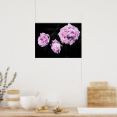 ピンクのバラ ポスター (キッチン)