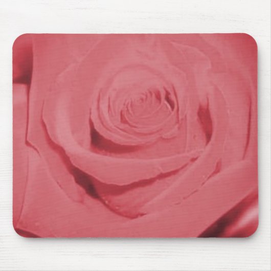 ピンクのバラ マウスパッド (正面)