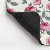 ピンクのバラ マウスパッド (コーナー)