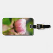 ピンクのバラ ラゲッジタグ (正面横)