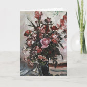 ピンクのバラ | ロビスコリント カード (正面)