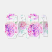 ピンクのバラ 水彩 リラックマ ローズ 花 フラワ フェイバーボックス (折り畳みなし)