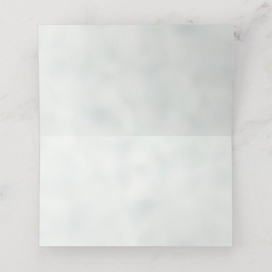 ピンクのバラ&牡丹の芽結婚の予約 プレイスカード (内部開封)