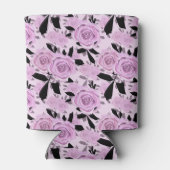 ピンクのバラ 缶クーラー (裏面)