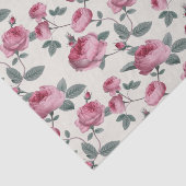 ピンクのバラ 薄葉紙 (詳細)