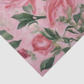 ピンクのバラ 薄葉紙 (詳細)