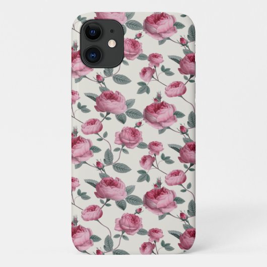 ピンクのバラ Case-Mate iPhoneケース (裏面)