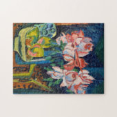 ピンクのバラ | Ernst Ludwig Kirchner ジグソーパズル (横)