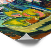 ピンクのバラ | Ernst Ludwig Kirchner ポスター (角)