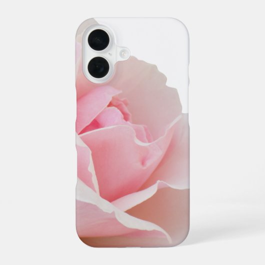ピンクのバラ iPhone 16ケース (裏面)