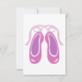 ピンクのバレエ靴 (正面)