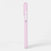 ピンクのバレリーナ風スマホケース iPhoneケース (左側面)