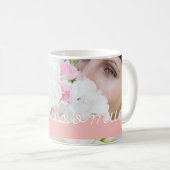 ピンクのバレンタインデーの写真愛そんなにカスタム コーヒーマグカップ (正面右)