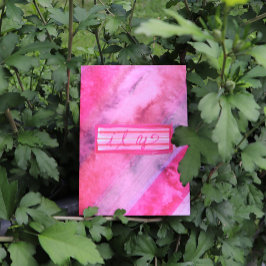 ピンクのバレンタインラバーたちよ、愛してる カード